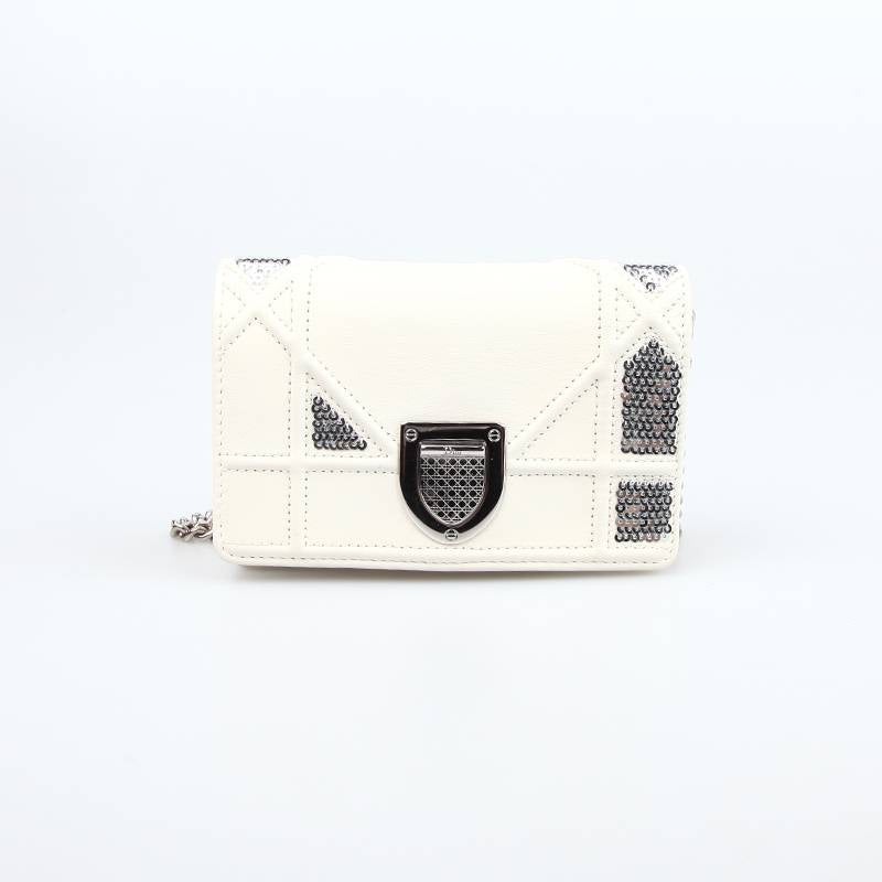 Diorama Sequin Flap Bag