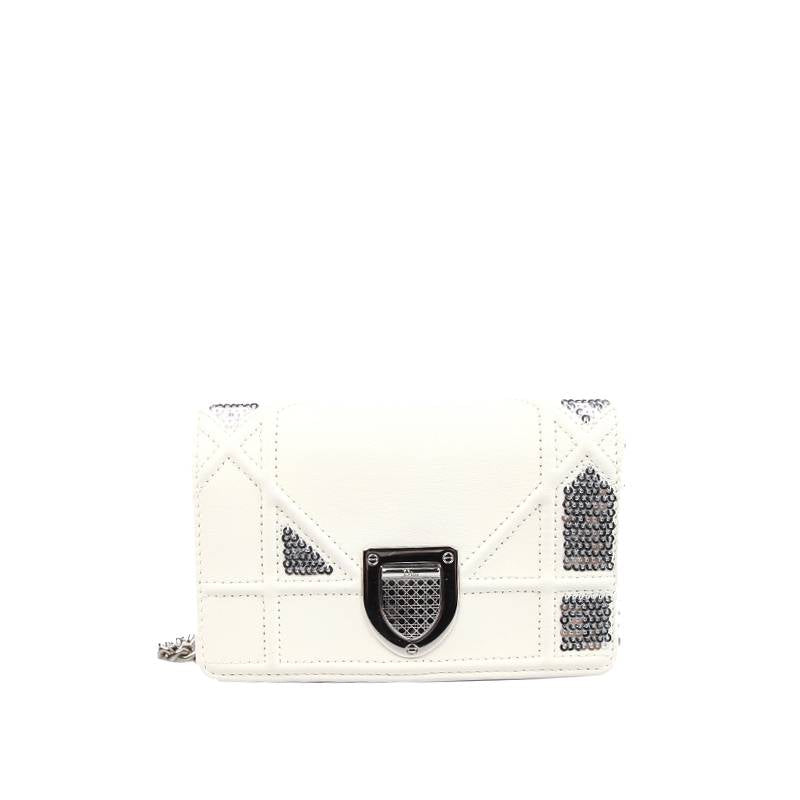 Diorama Sequin Flap Bag