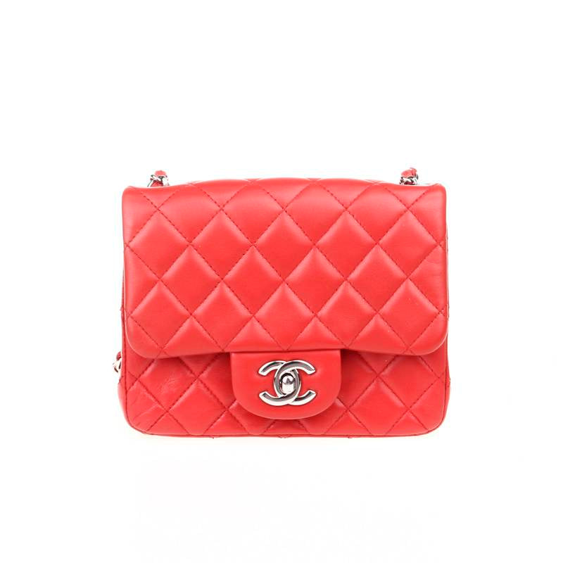 Quilted Leather Classic Mini Flap Bag