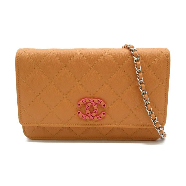 CC Quilted Caviar Wallet on Chain AP3709 B14928 NS838