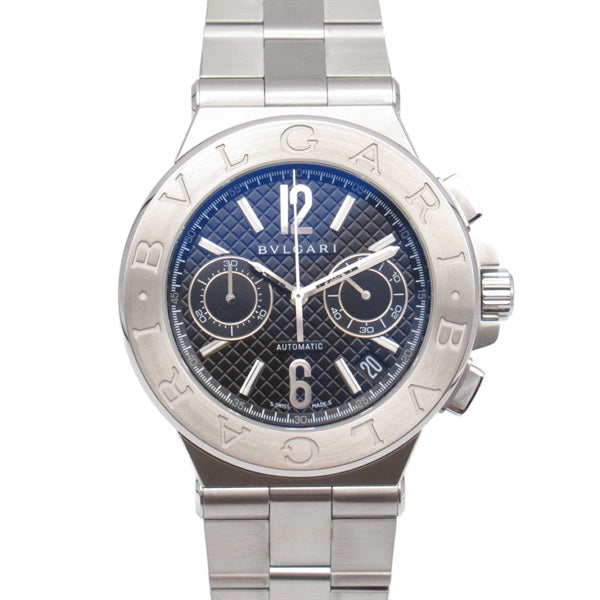 BVLGARI DG40SCH Men's Stainless Steel Wrist Watch DG40SCH