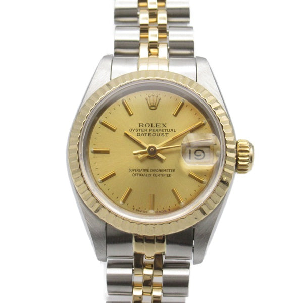 ROLEX Women’s Datejust Automatic Wrist Watch 69173, Stainless Steel and K18YG 69173.0