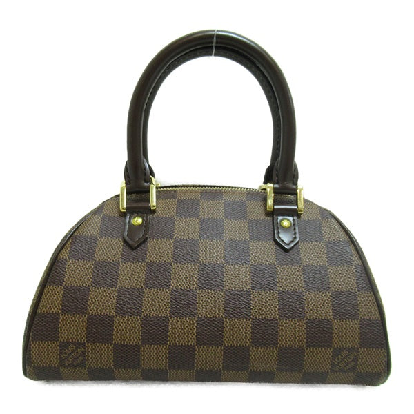 Louis Vuitton Damier Ebene Rivera Mini Canvas Handbag N41436 in Excellent condition