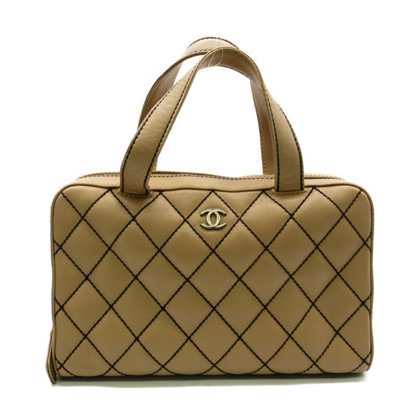 Chanel CC Wild Stitch Handbag  Leather Handbag in Excellent condition
