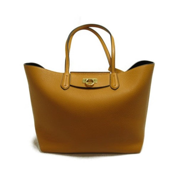 Gancini Leather Tote Bag AU-21 1378