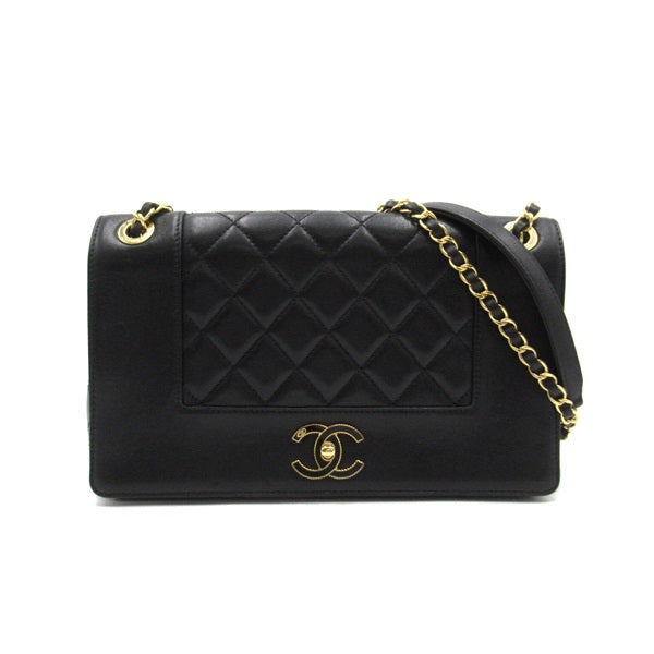 CC Quilted Leather Mademoiselle Flap Bag A93084