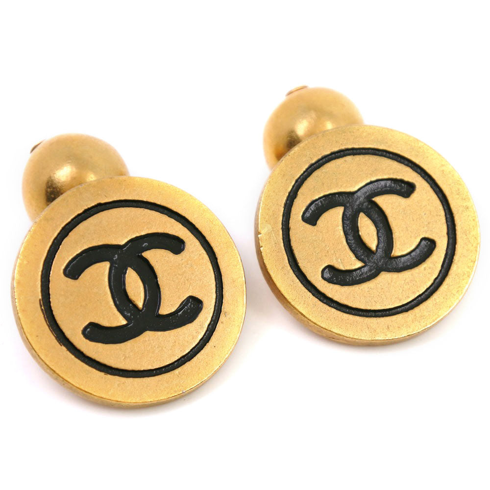 Chanel CC Dangle Cufflinks Metal Other in Good condition