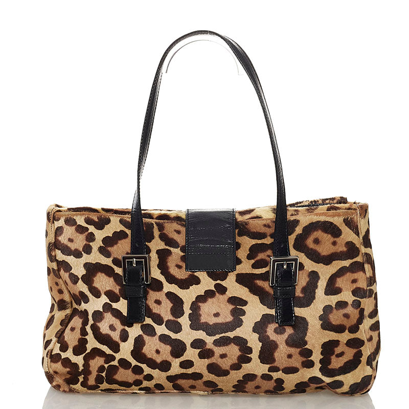 Leopard Print Harako Handbag