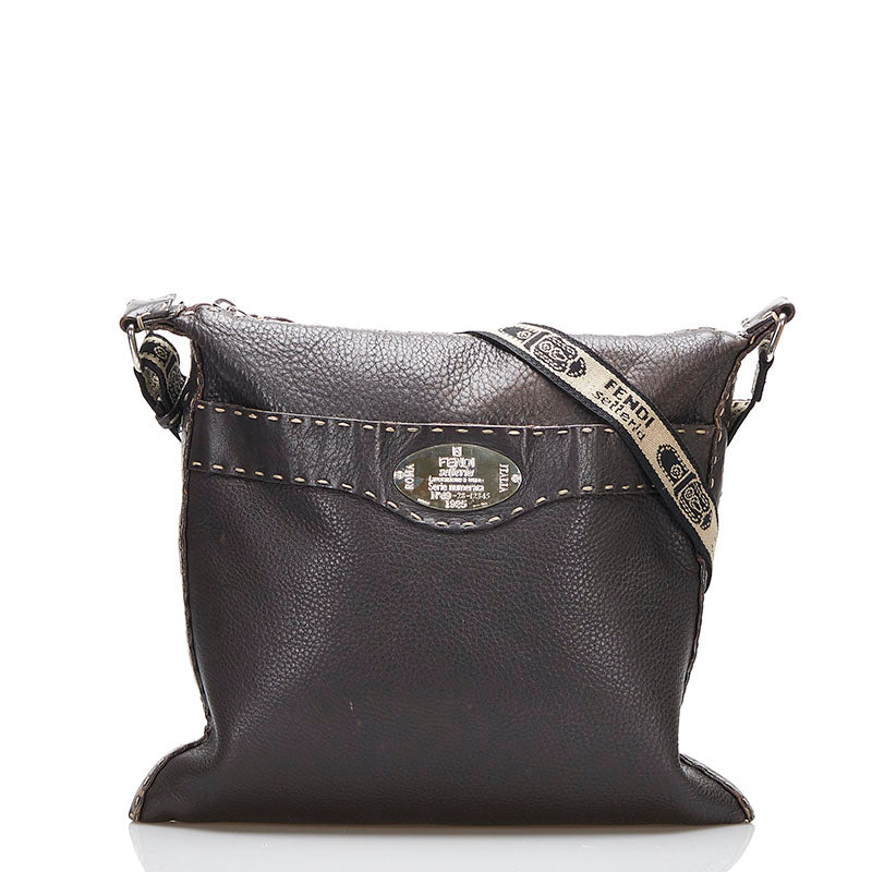Selleria Leather Crossbody Bag 8BT092