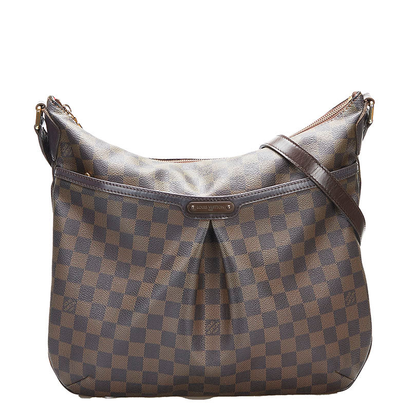 Louis Vuitton Bloomsbury Canvas Shoulder Bag (pre-owned) in Gray