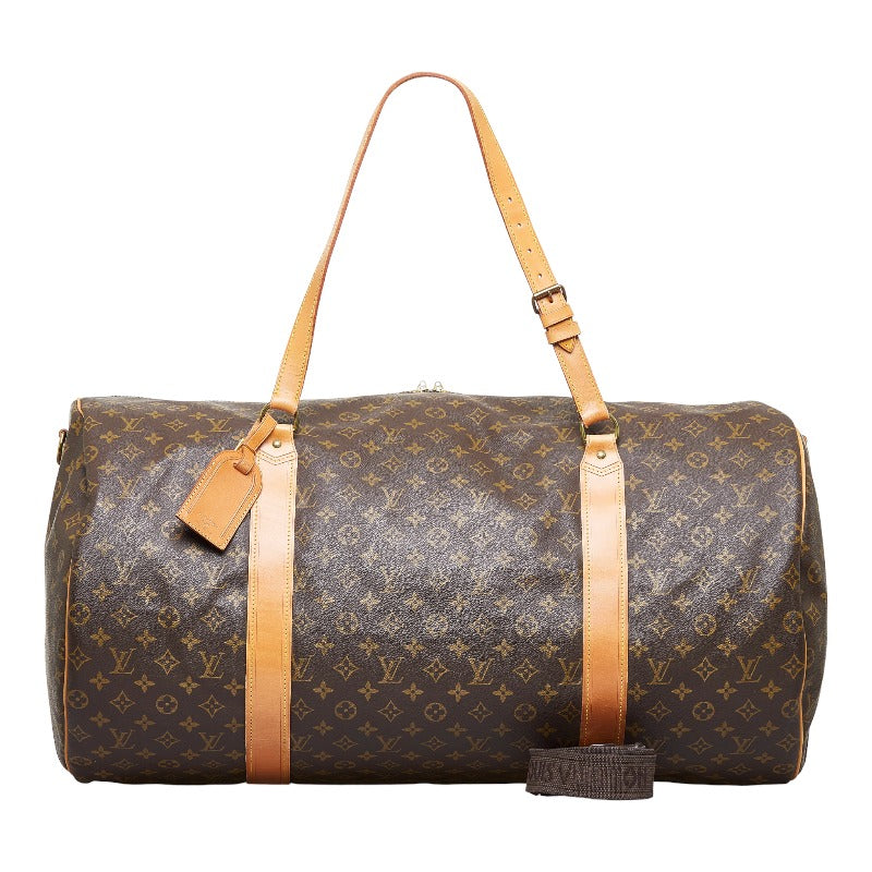 Louis Vuitton Monogram Sac Polochon 65 Bandouliere Canvas Travel Bag M41222 in Good condition