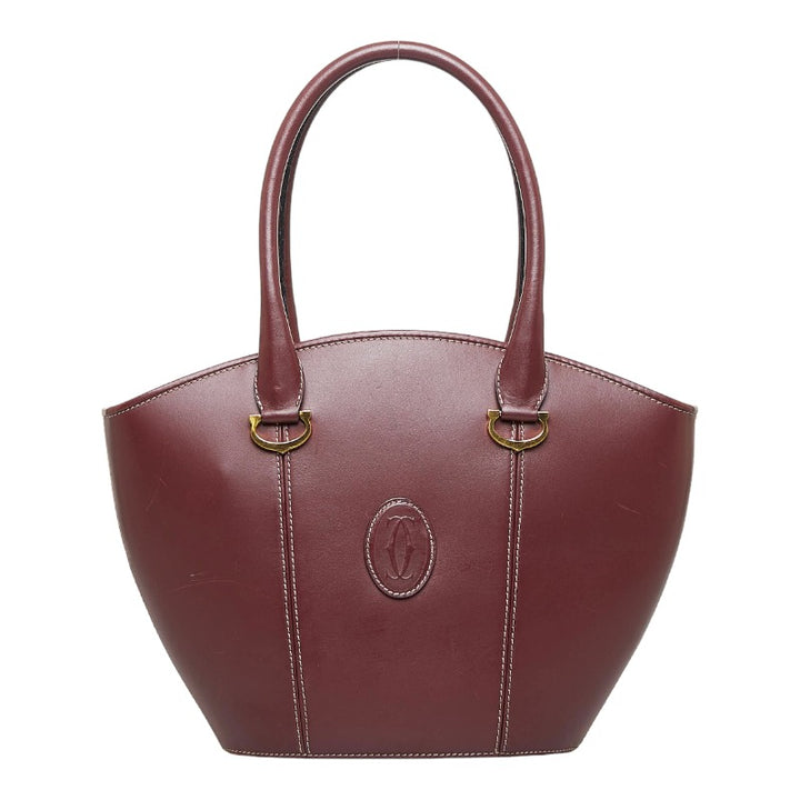 Must de Cartier Leather Handbag