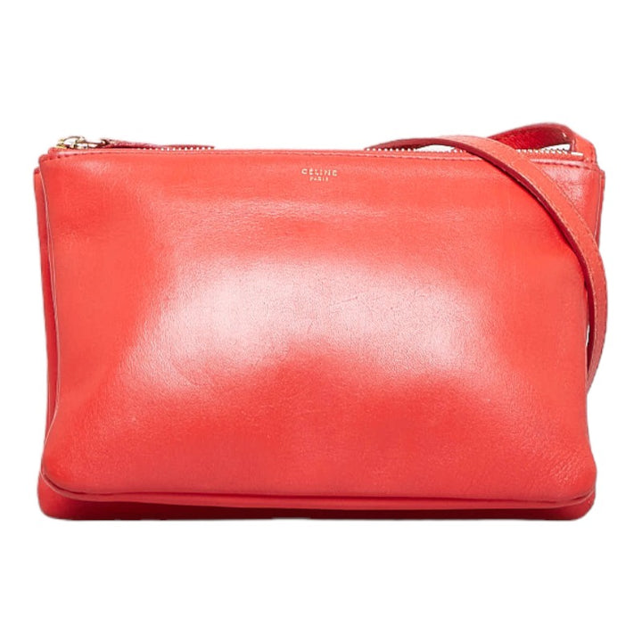 Trio Leather Crossbody Bag