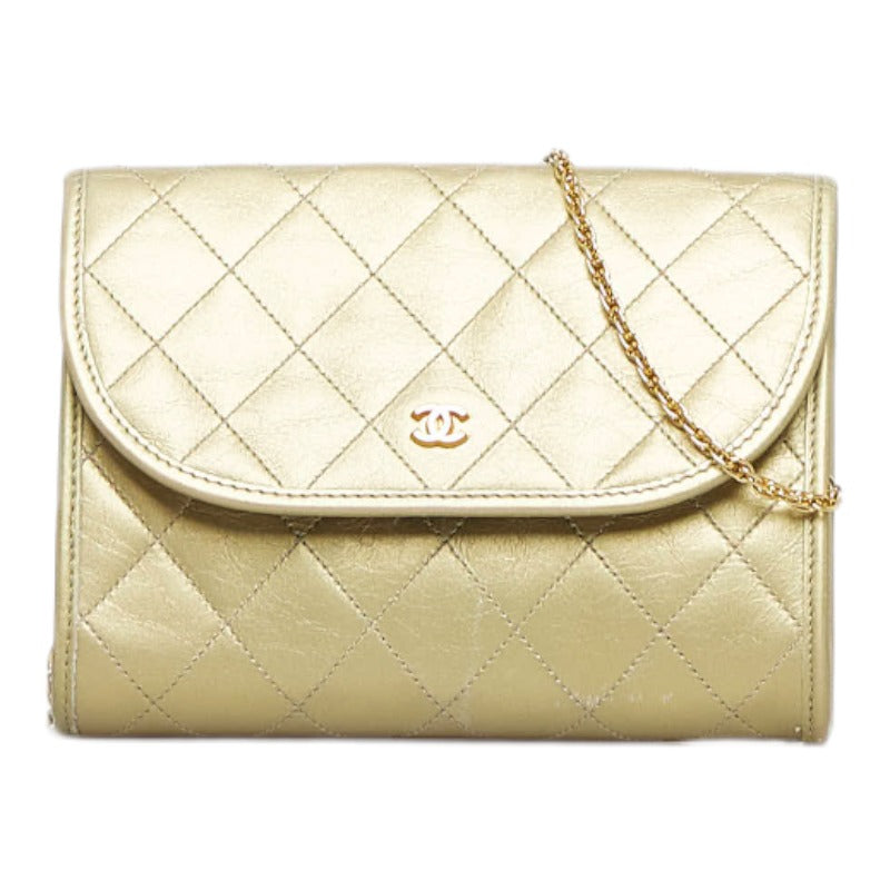Mini Quilted Leather Chain Shoulder Bag