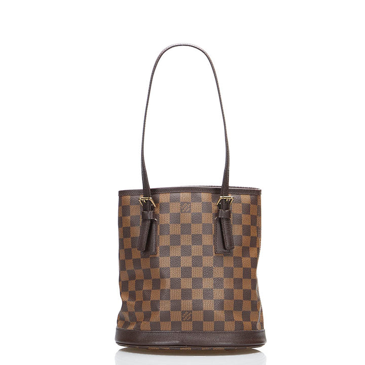 Damier Ebene Marais Bucket Bag N42240