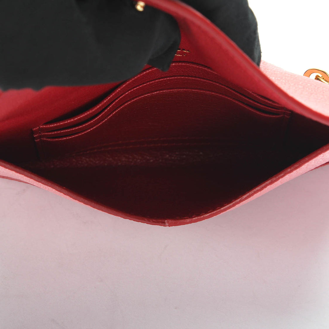 Love Envelope Leather Clutch Bag