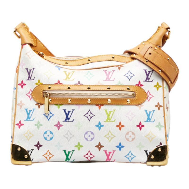 Louis Vuitton Boulogne Multicolour Canvas Shoulder Bag (Pre-Owned)