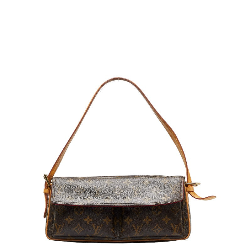 Louis Vuitton M51164 Monogram Canvas Viva-Cite MM Shoulder Bag