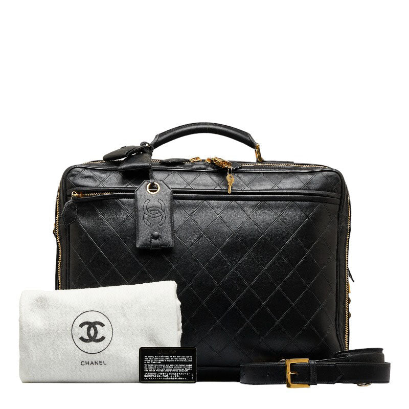 Quilted Leather Briefcase
