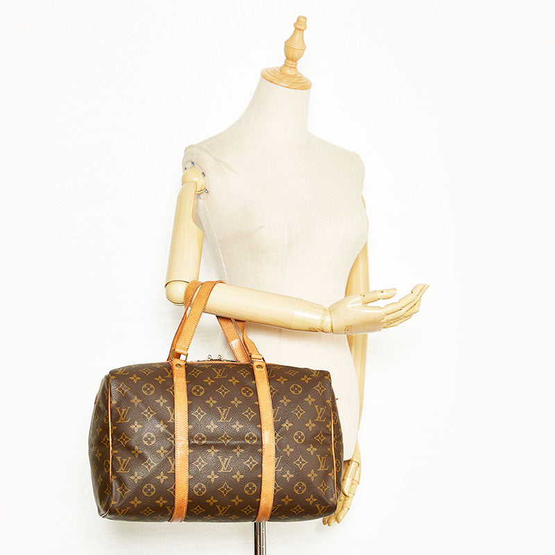 Louis Vuitton Monogram Sac Souple 35 Travel Hand Bag M41626
