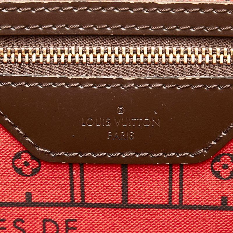 Louis Vuitton N41358 Damier Ebene Neverfull MM (AR1187) - The Attic Place