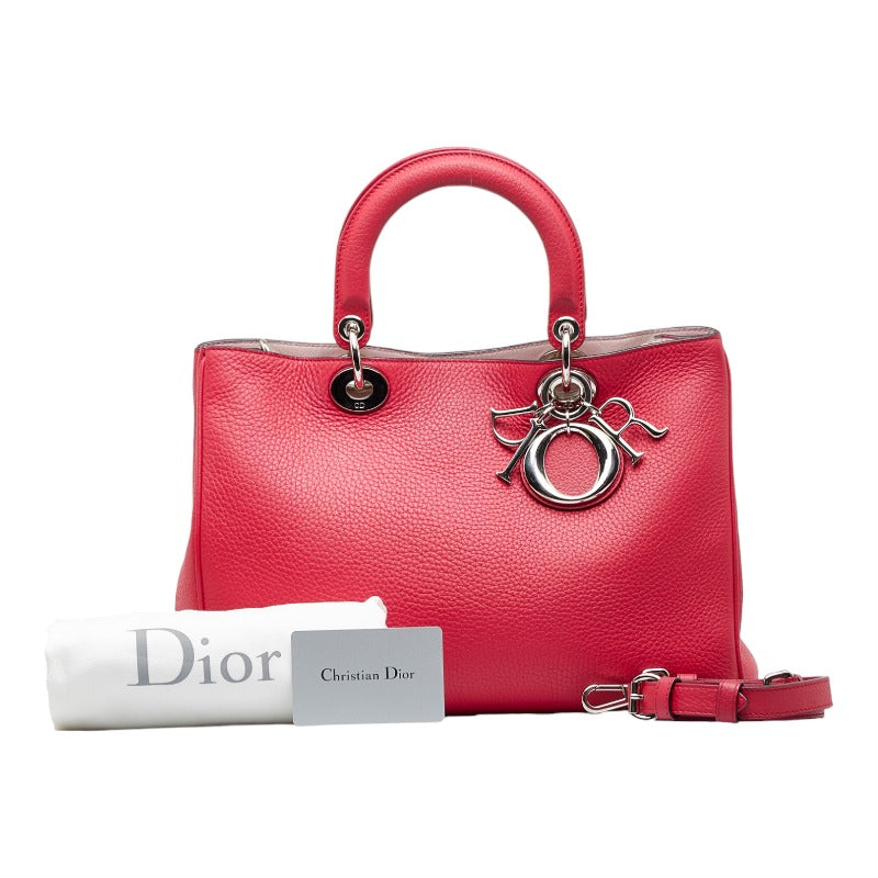 Diorissimo Leather Tote Bag