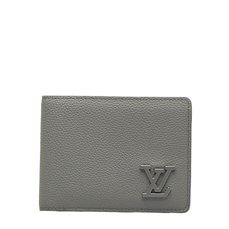 Louis Vuitton Leather PF Multiple Wallet Leather Short Wallet M81026 in Good condition