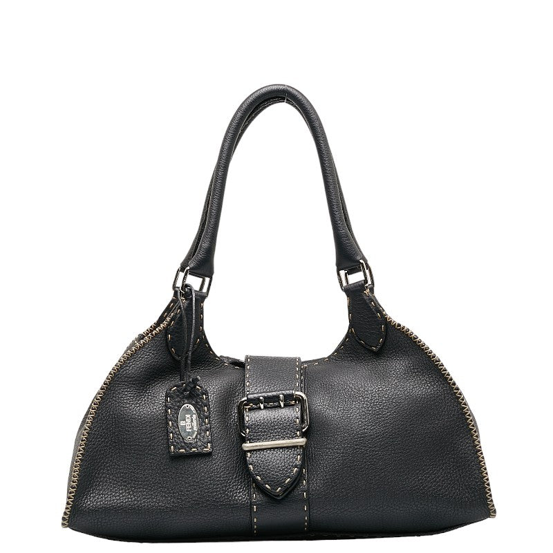 Selleria Leather Belted Bag