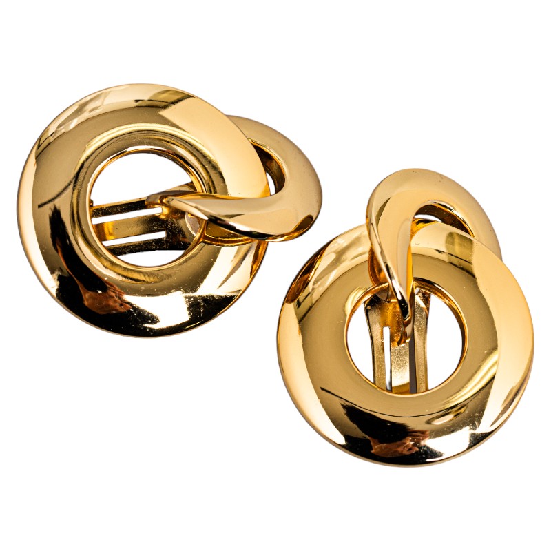 Dior Gold Plated Earrings for Women