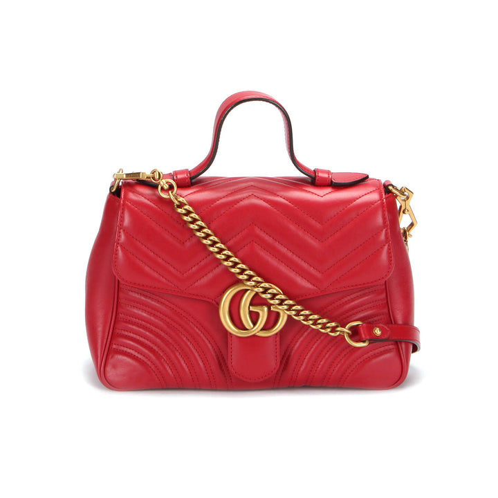 Small GG Marmont Top Handle Bag