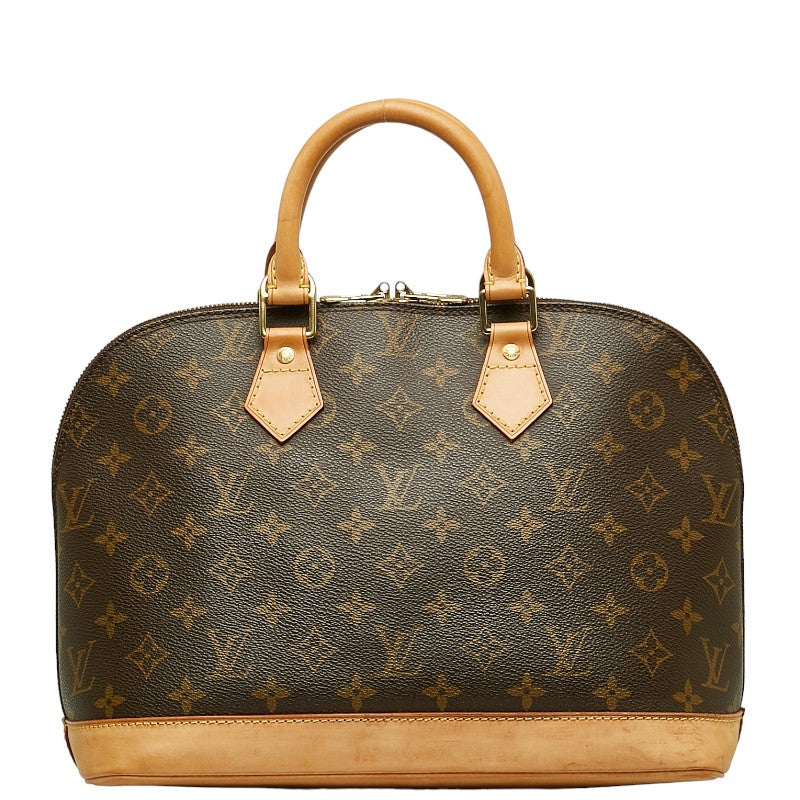 Louis Vuitton Monogram Alma PM Canvas Handbag in Good condition