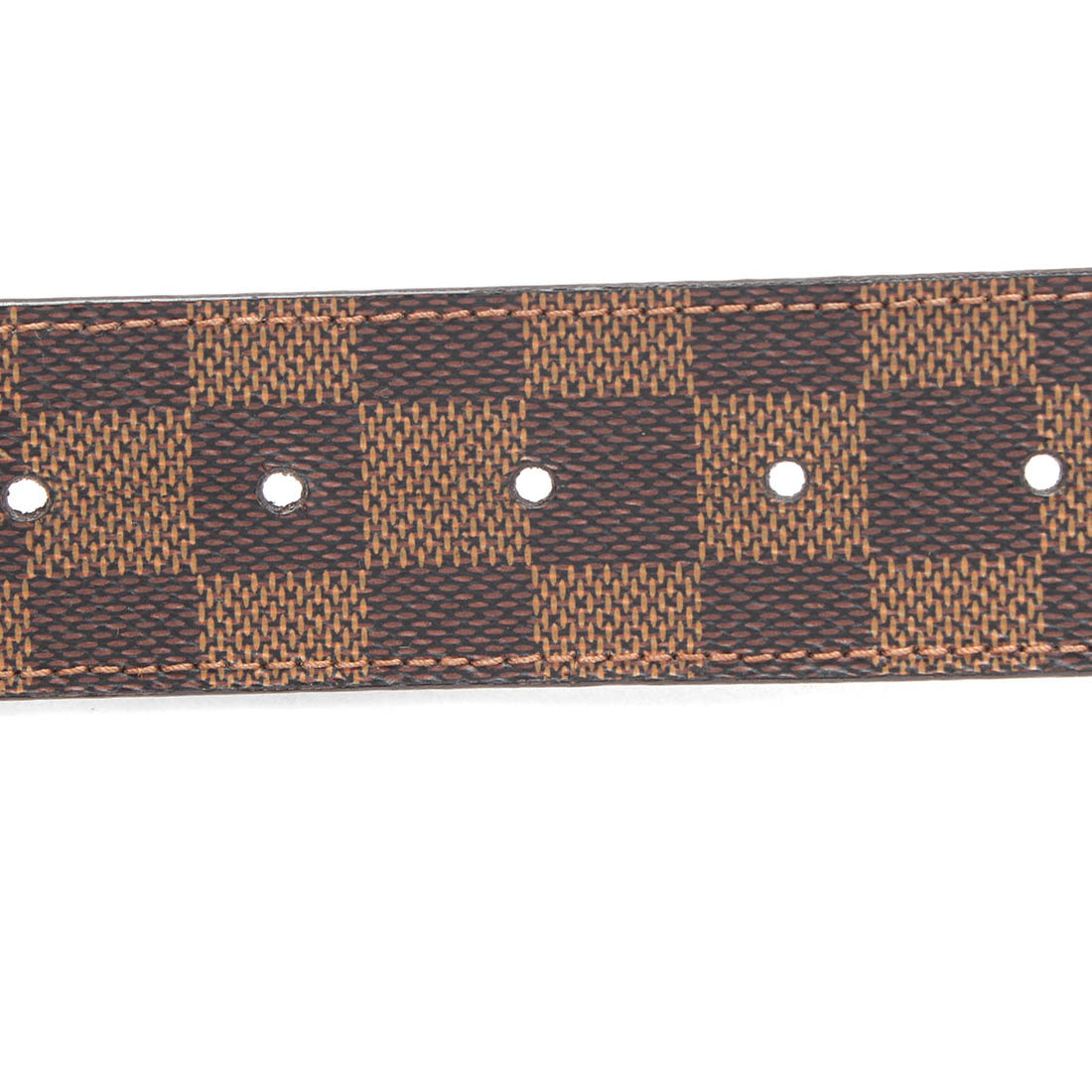 Damier Ebene Initiales Belt M9807