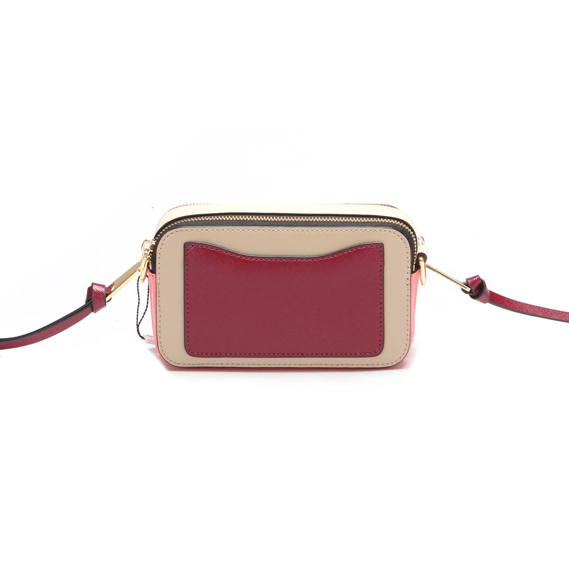 Snapshot Saffiano Leather Crossbody Bag