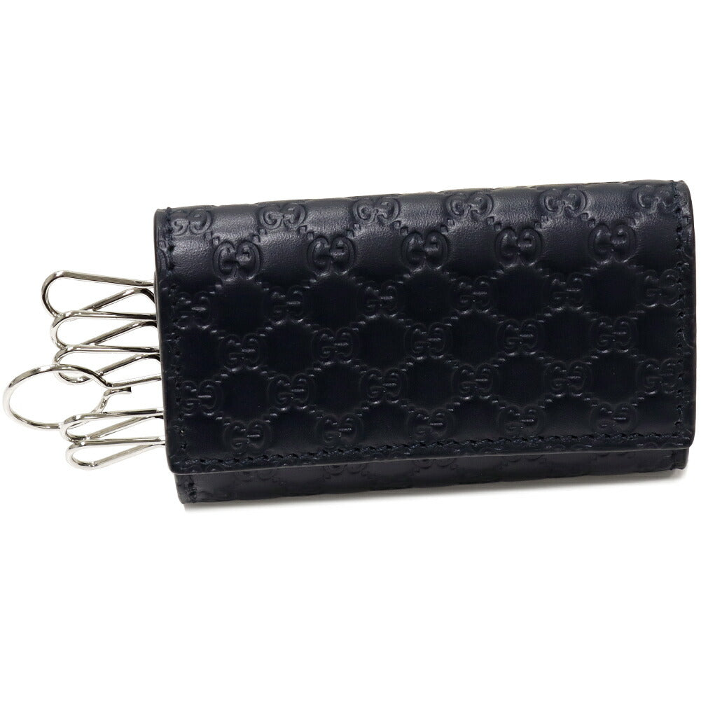 Microguccissima Leather 6 Key Case 150402