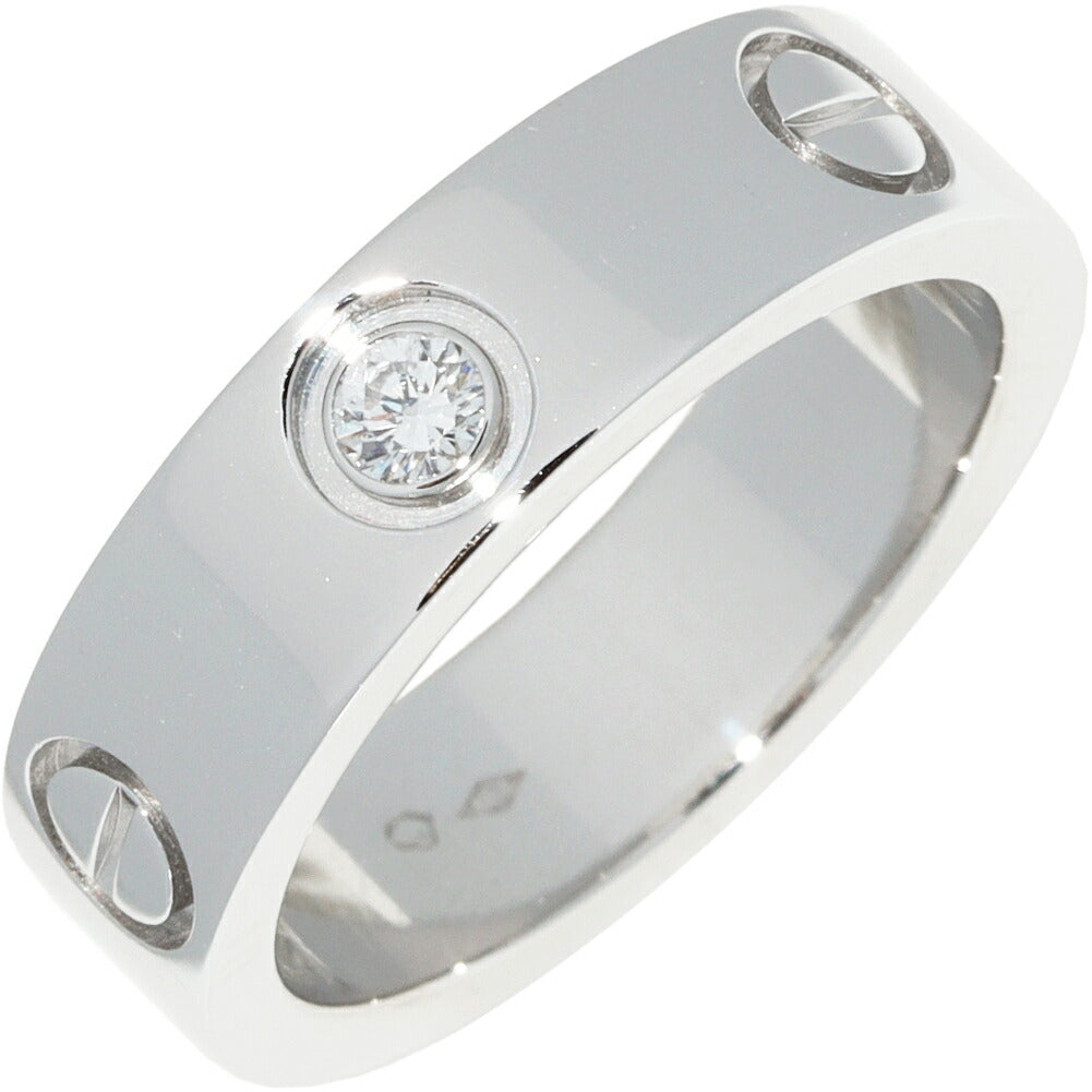 Platinum Diamond Love Ring