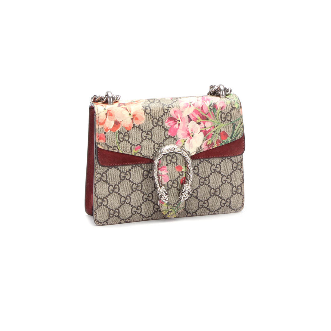 Mini GG Supreme Blooms Dionysus Shoulder Bag 421970