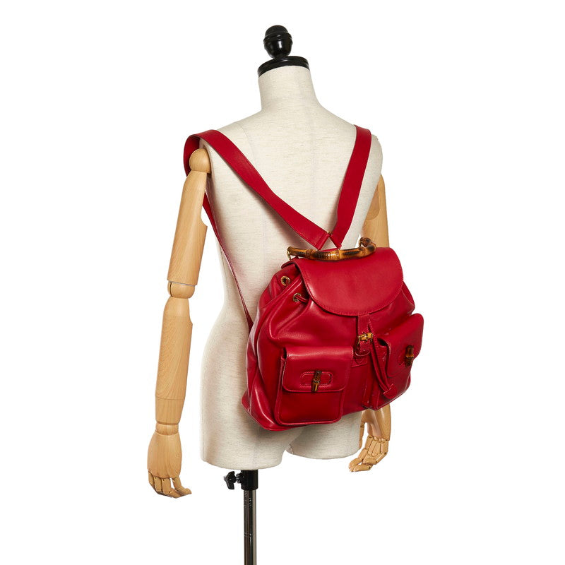 Bamboo Leather Backpack