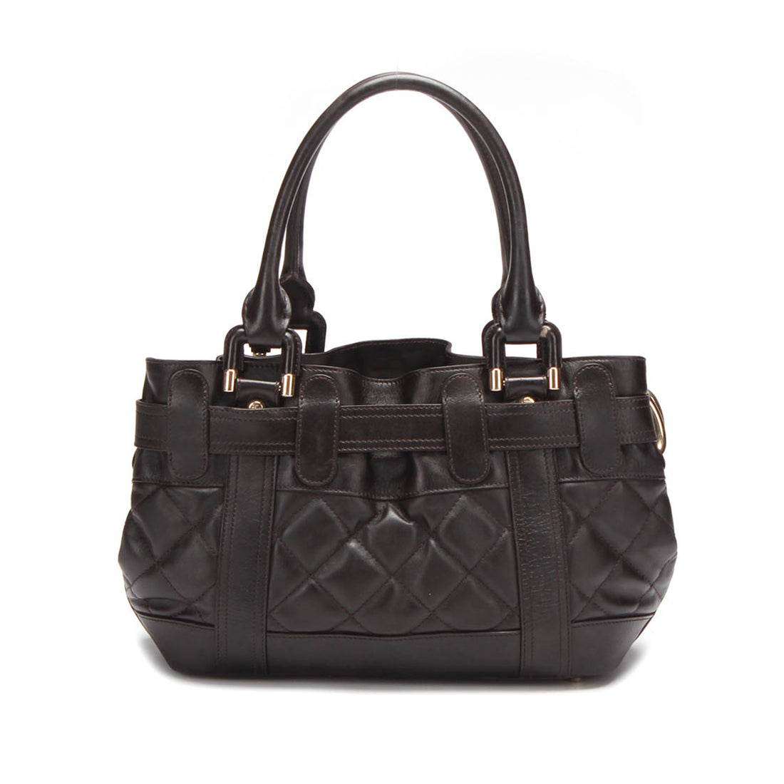 Quilted Leather Beaton Bag