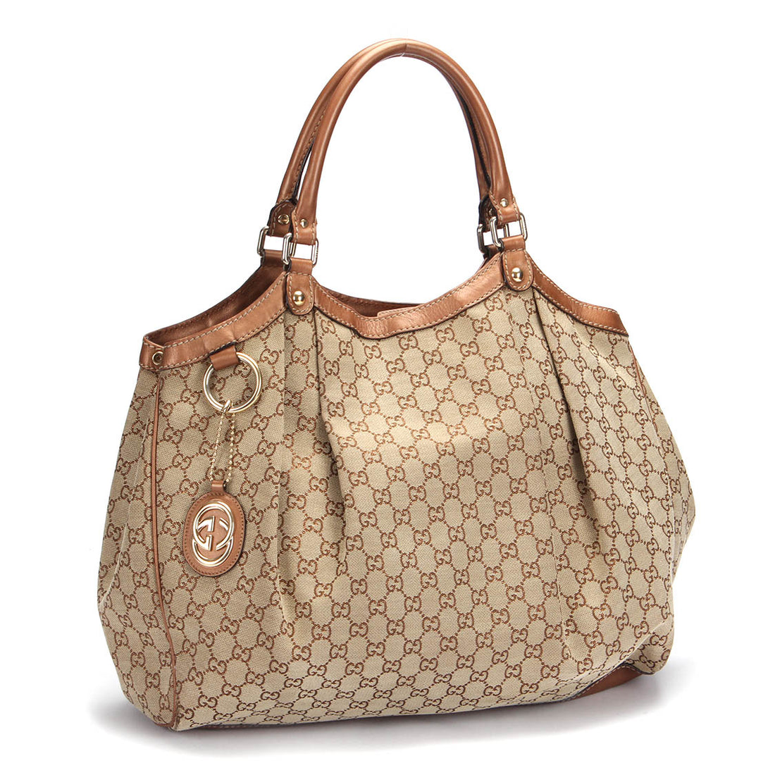 GG Canvas Sukey Tote Bag 211943