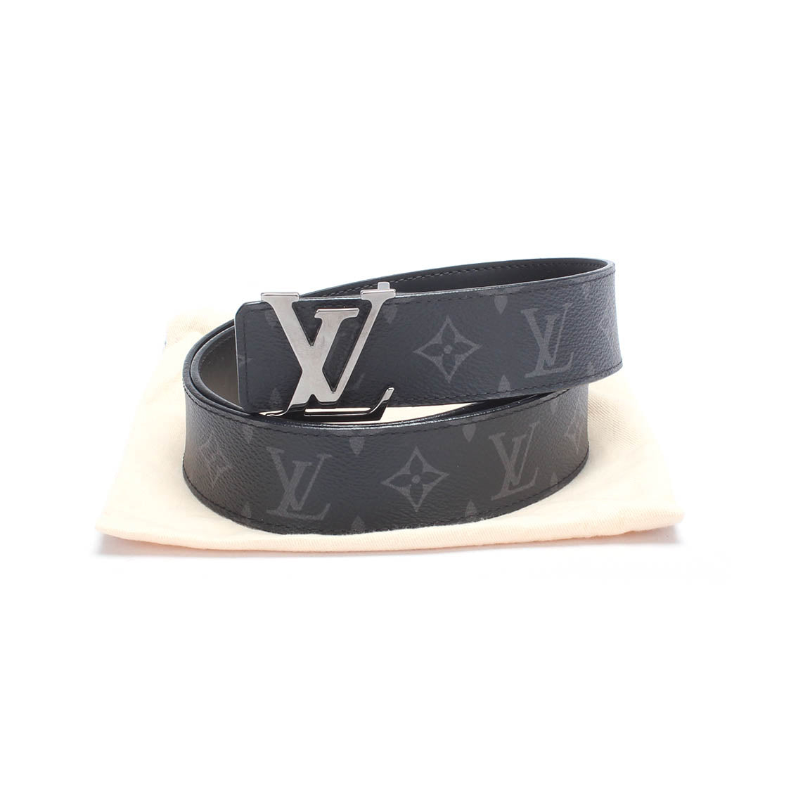 Monogram Eclipse Initiales Reversible Belt AC1118