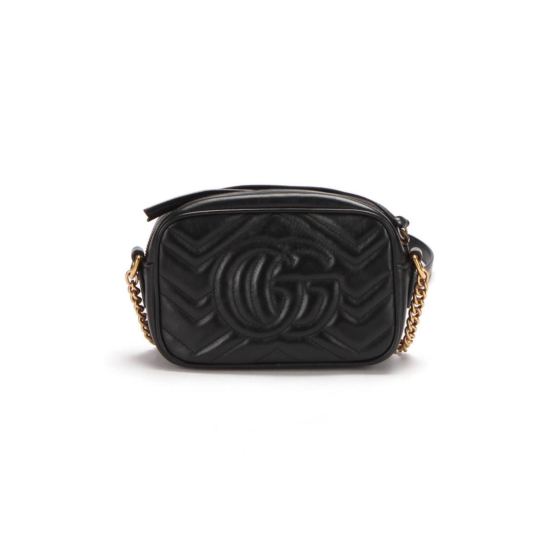 Mini GG Marmont Matelasse Crossbody Bag 448065