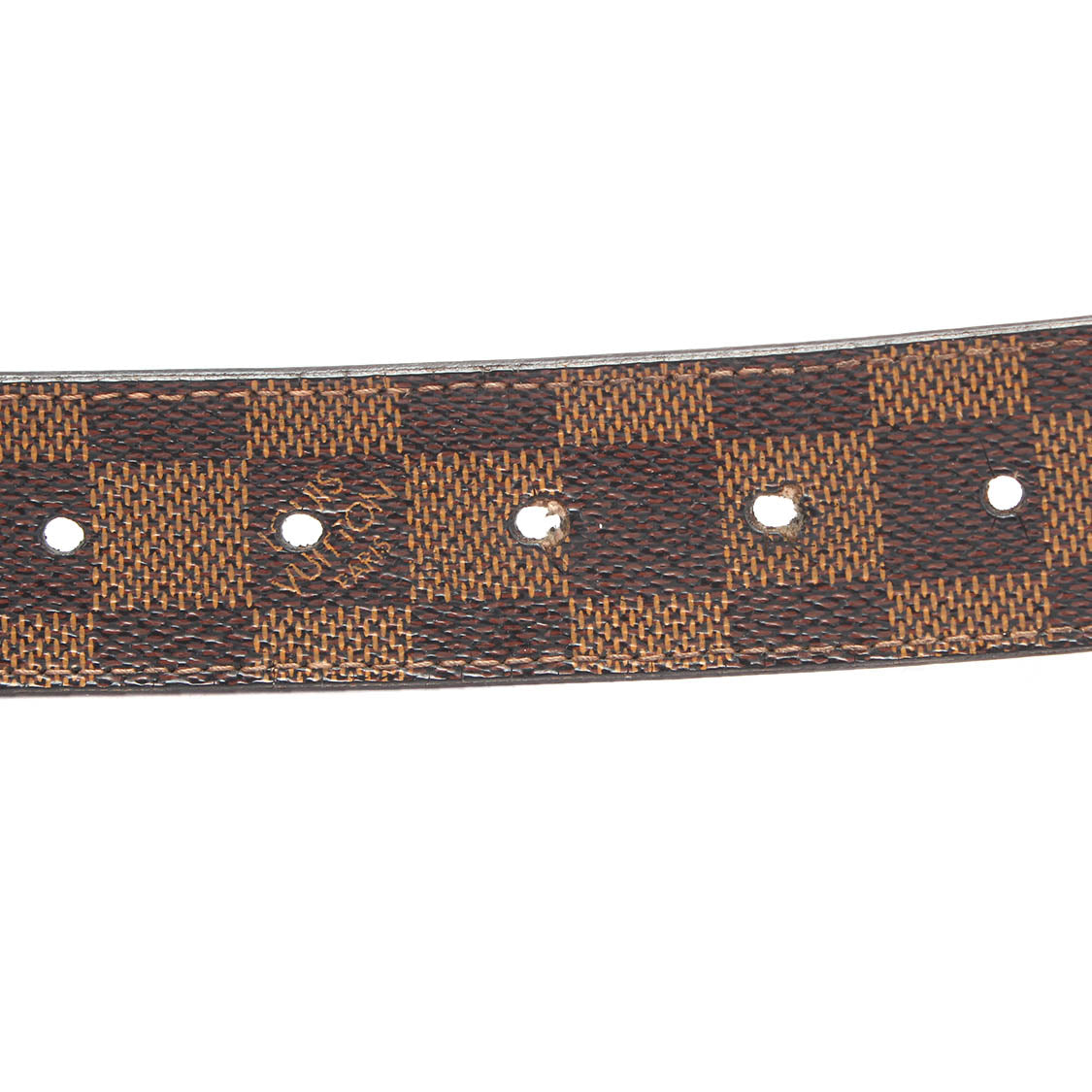 Damier Ebene Inventeur Belt M9677