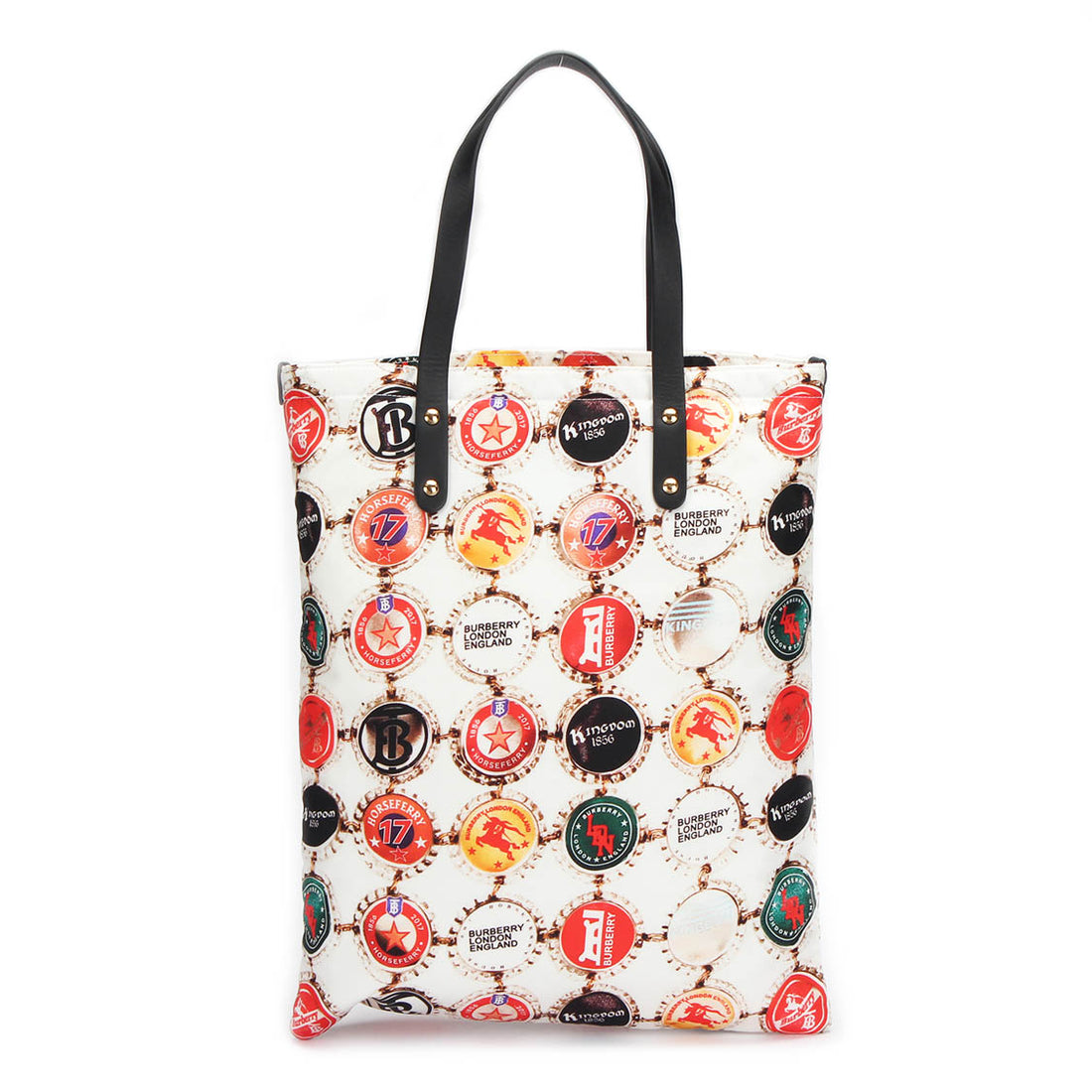 Printed Nylon Tote Bag