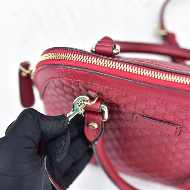 Mini Microguccissima Dome Bag 449654