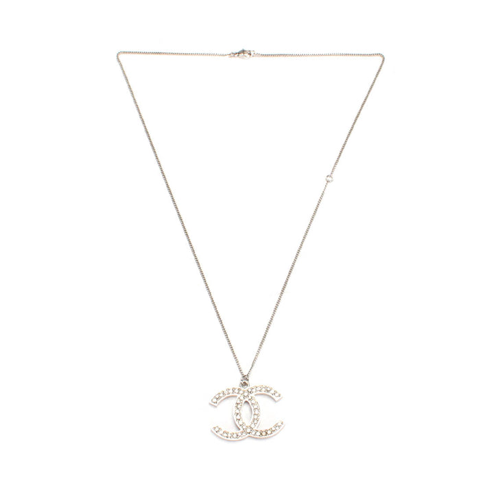 CC Crystal Pendant Necklace