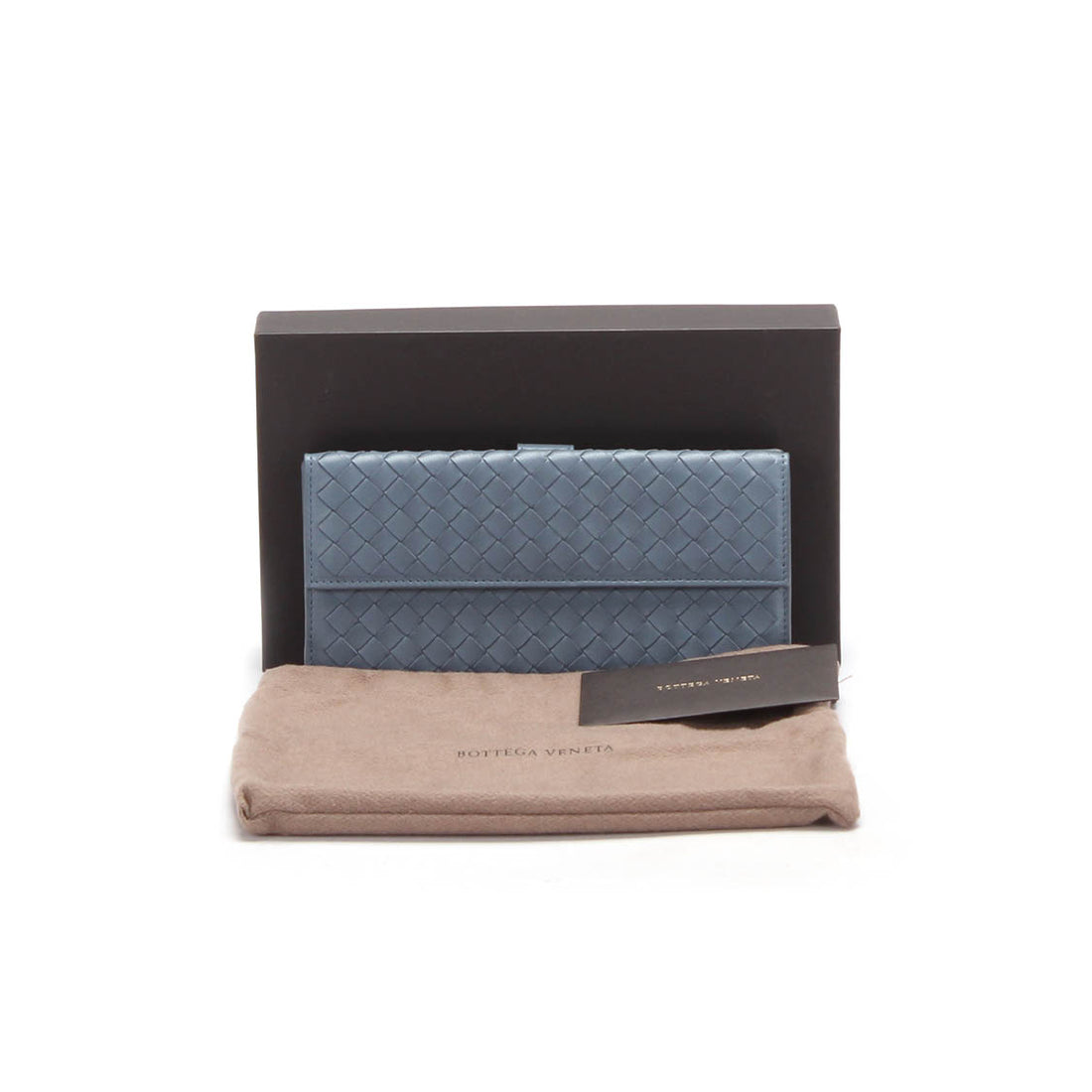 Intrecciato Leather Wallet