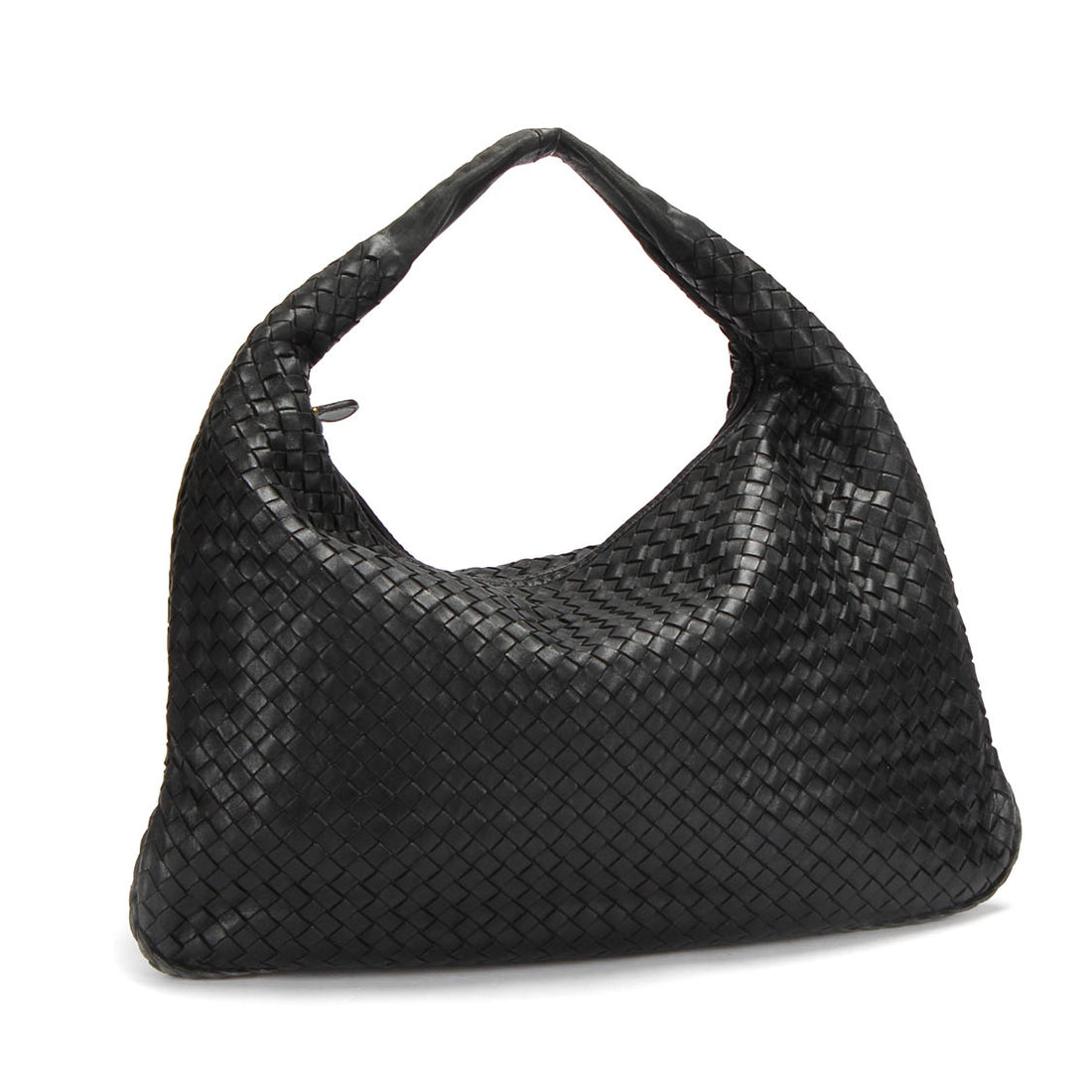 Intrecciato Leather Hobo