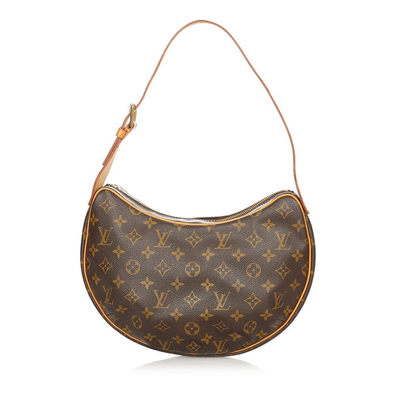 LOUIS VUITTON Croissant MM M51512 Monogram Shoulder Bag TH1022