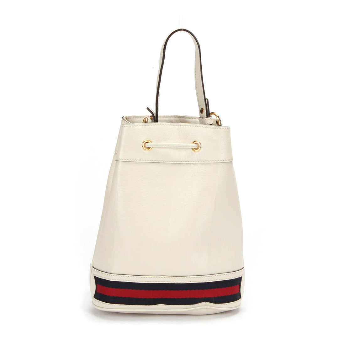 Small Ophidia Leather Bucket Bag 610846