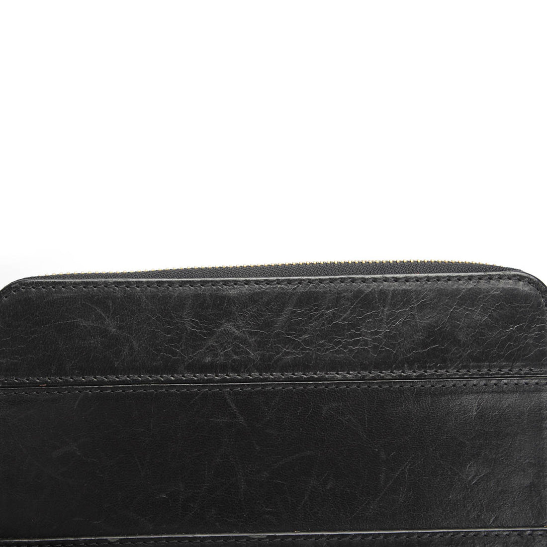 Leather Long Wallet